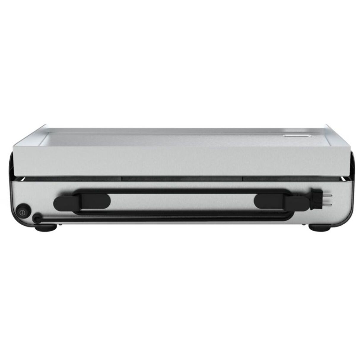Plancha électrique LAGRANGE Pro 65L noir 2 brûleurs à poser, 65x40 cm + kit d'accessoires