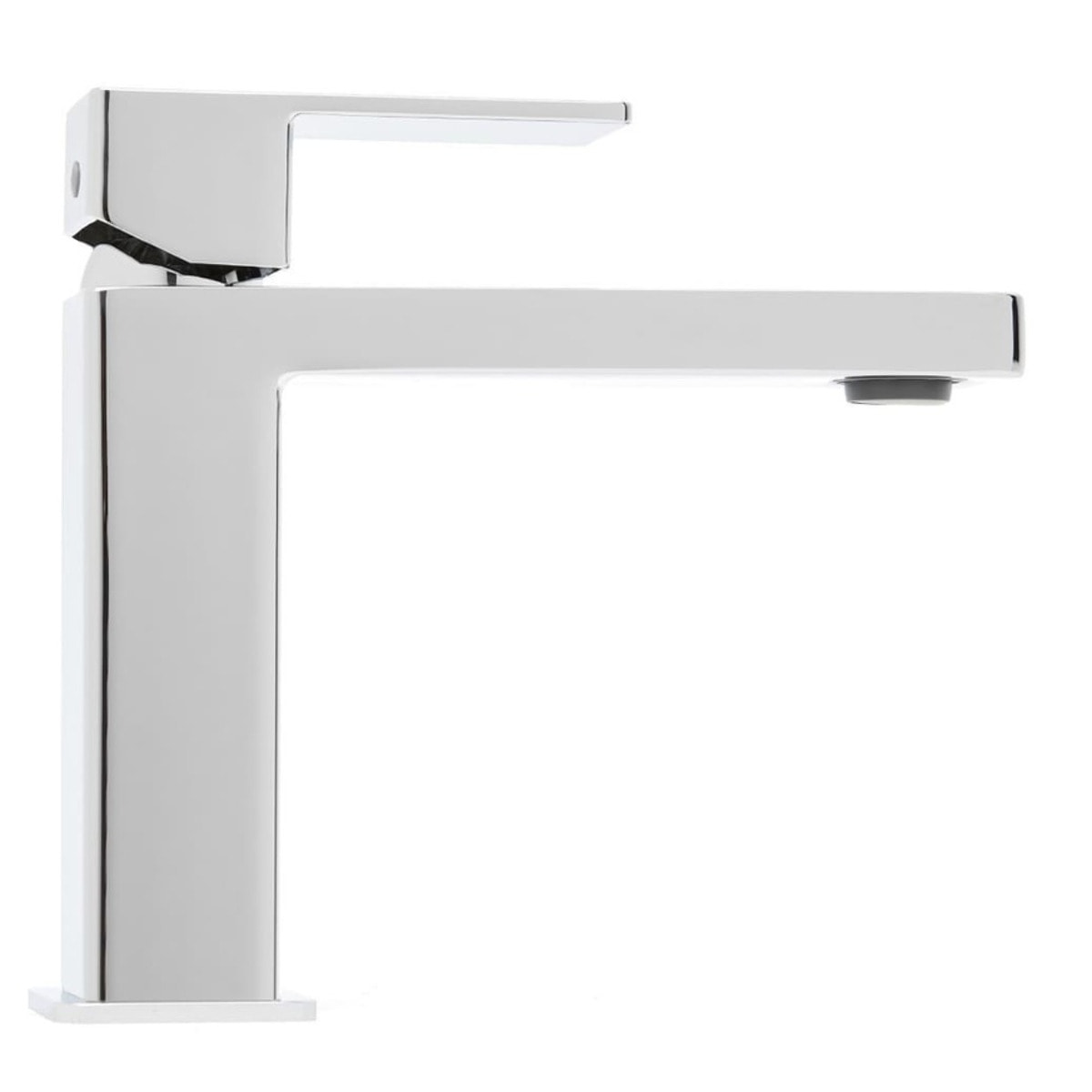 Vision mitigeur lavabo à levier sur pied, sans vidage, chrome brillant (SATBSVI271)