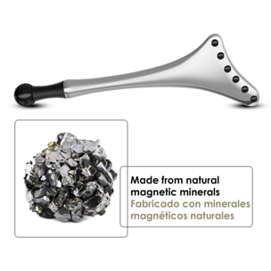 Massaggiatore facciale e corporeo in pietra Terahertz giapponese, rilassamento cervicale. Strumento per il sollievo dal dolore cura della salute.