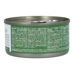 Kit Cat Lata Toppers - Atún & Camarones 80 g Comida húmeda para gatos en gelatina