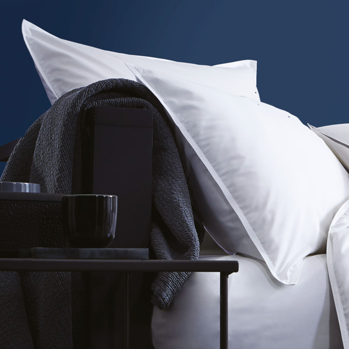 Housse de couette en percale de coton prestige 120 fils, VOLUPTÉ PURE