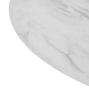 Table à manger 4 places Taquari blanc C120cm