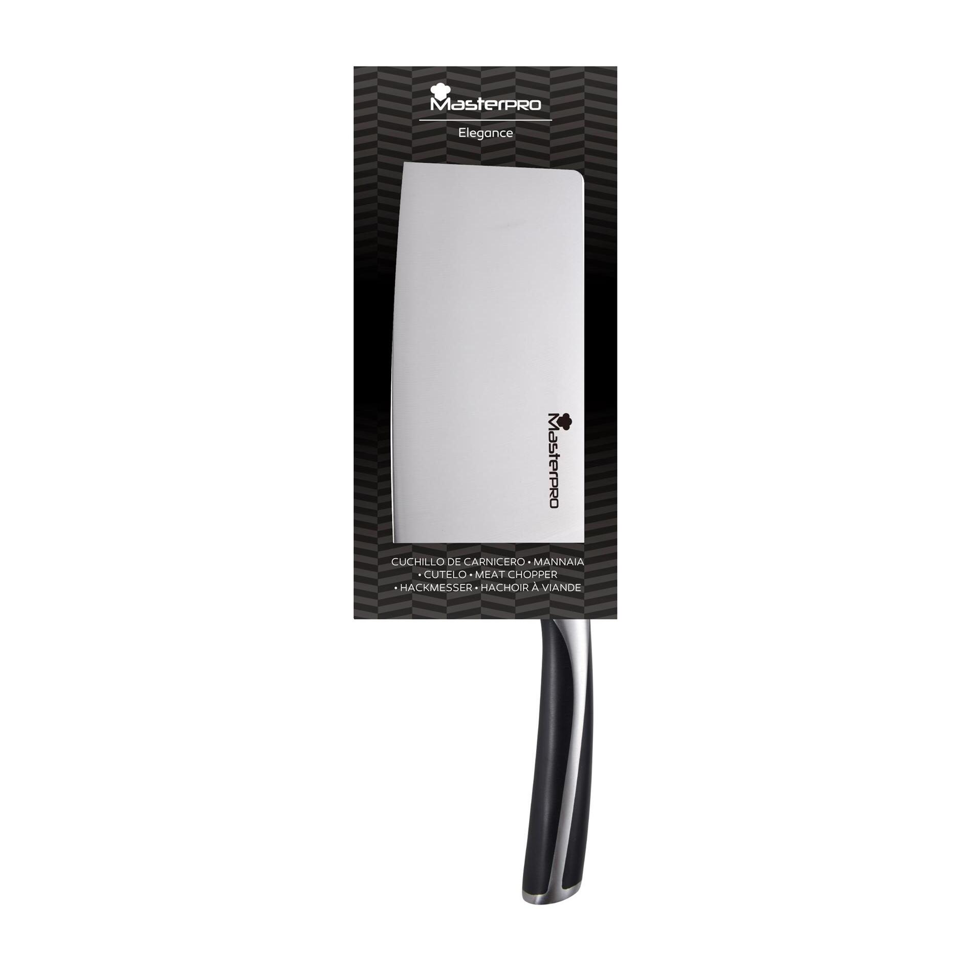 Macheta de 17,5cm elegance en acero inoxidable masterpro