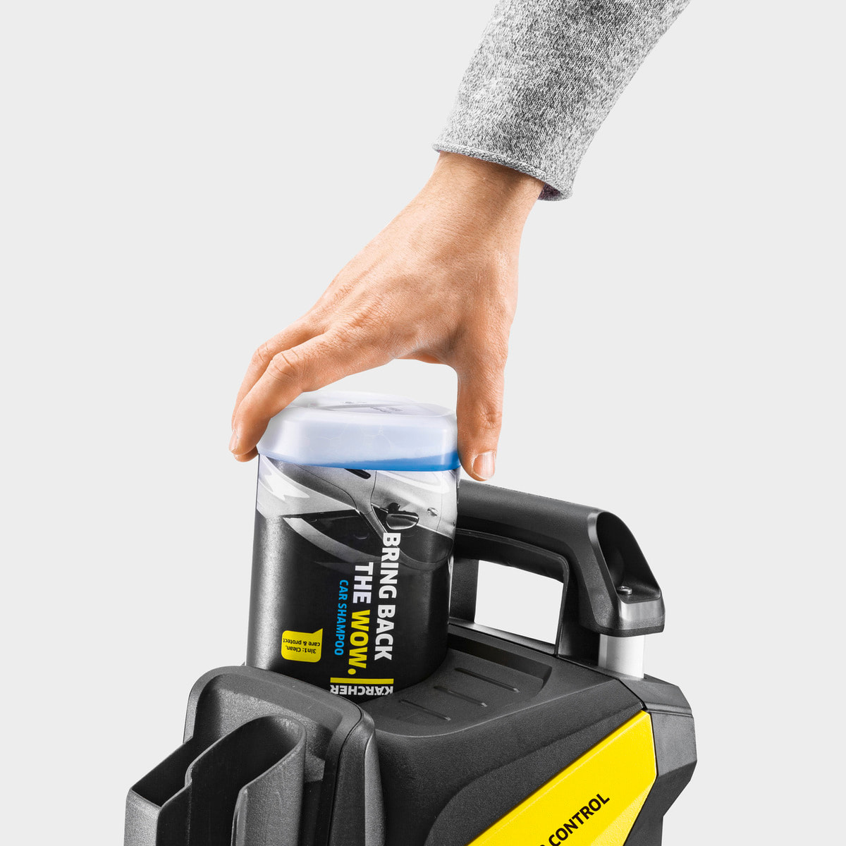 Nettoyeur haute pression Karcher K 7 Premium Smart Control Flex Ecobooster 180 bars 600 L/h 3000 W enrouleur flexible antivrille 10m