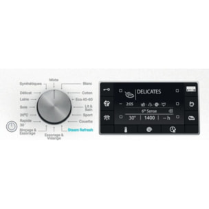 Lave linge hublot WHIRLPOOL FFDB10489BVFR - 10 kg - 1400 tr/min - Classe A - Moteur induction