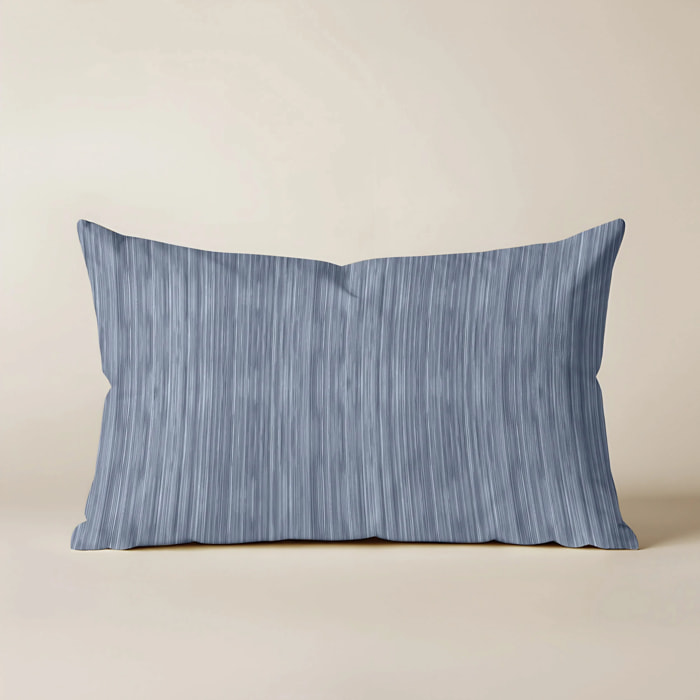 Housse de coussin Lesa 125 Steel Blue 30x50 cm 100% coton