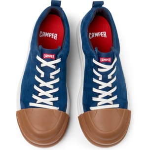 Sneakers - CAMPER Junction Runner - Blu - Nubuck