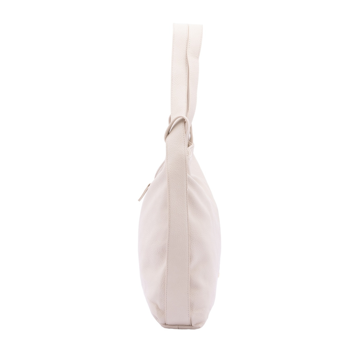 Borsa a spalla da donna - Modello False - Ecopelle e poliestere - 40.0 x 33.0 x 11.0 cm