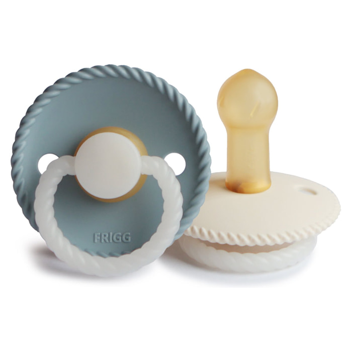 Frigg Pack 2 Chupetes Night Latex Rope