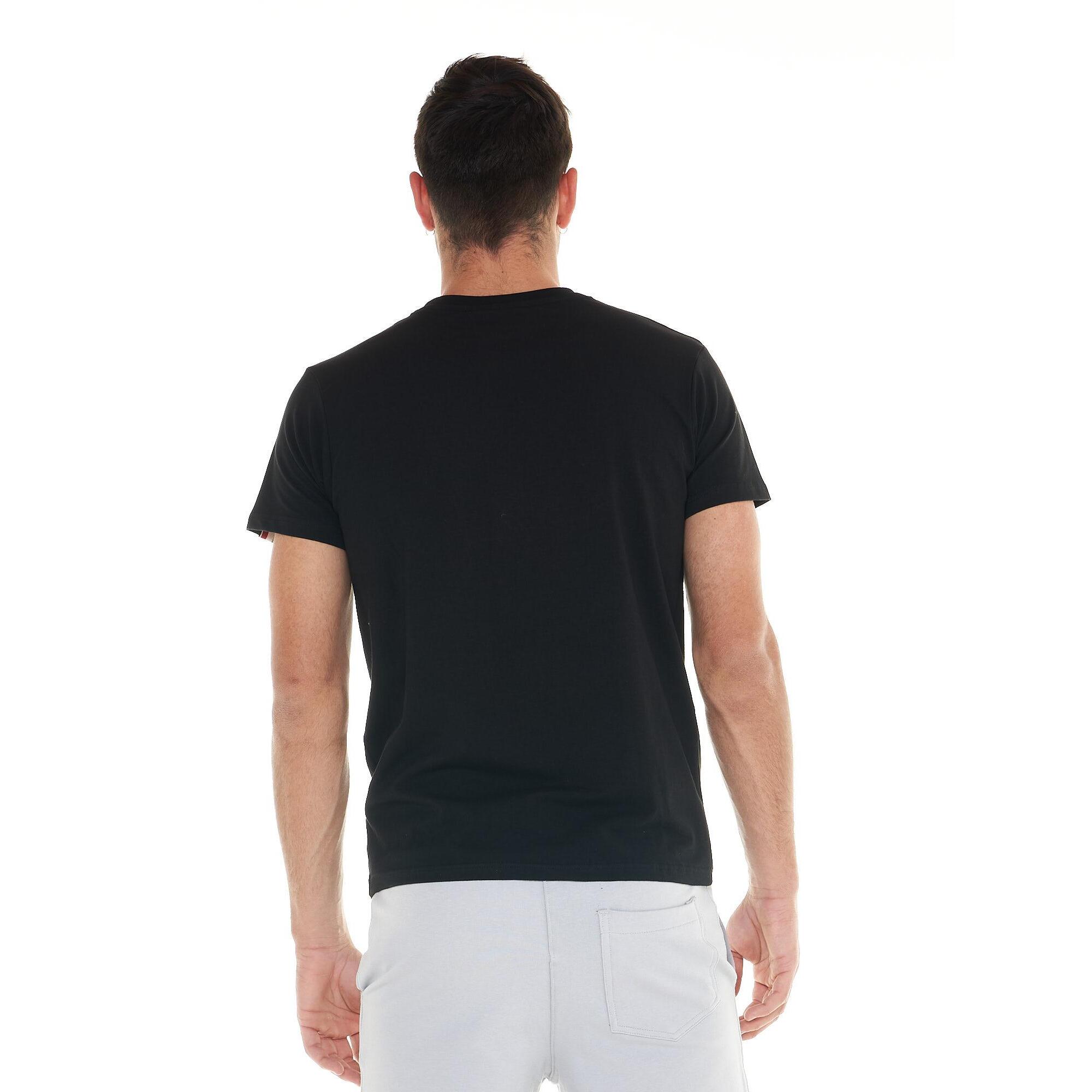 T-shirt uomo maniche corte piccolo logo
