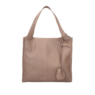 Borsa a spalla  da donna In Vera pelle Made in Italy 34x32x11 cm