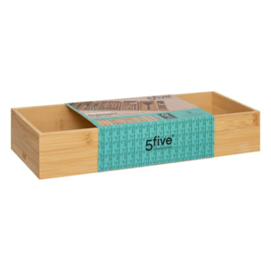 Organiseur 15x38cm "Tidy Smart bambou"