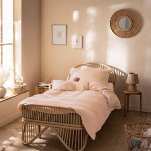 Parure de lit unie en coton, GAZE DE COTON