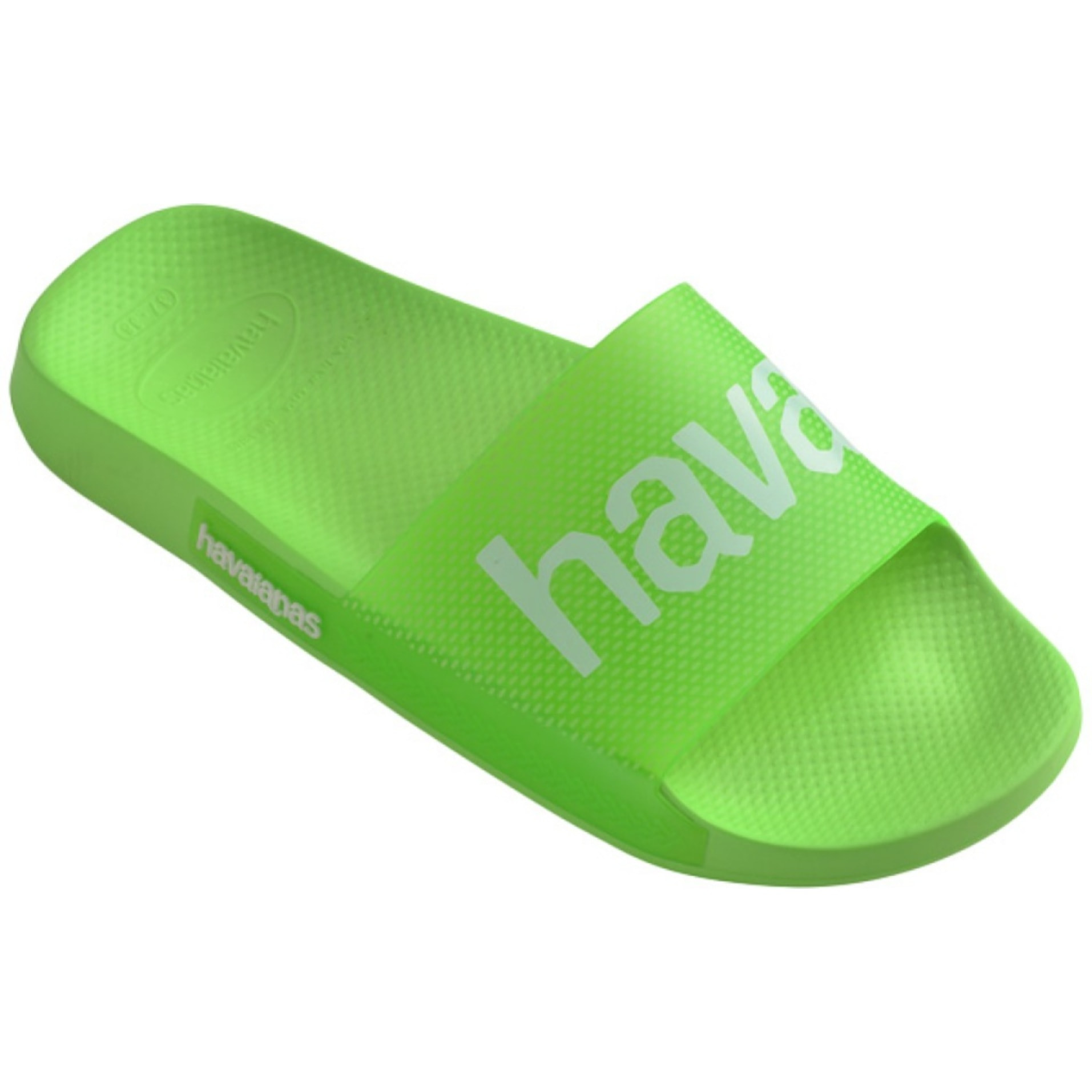 FLIP FLOPS HAVAIANAS SLIDE LOGOMANIA NEON