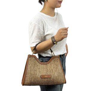 Bolso de mano Cheval Firenze Capri Mini Camel