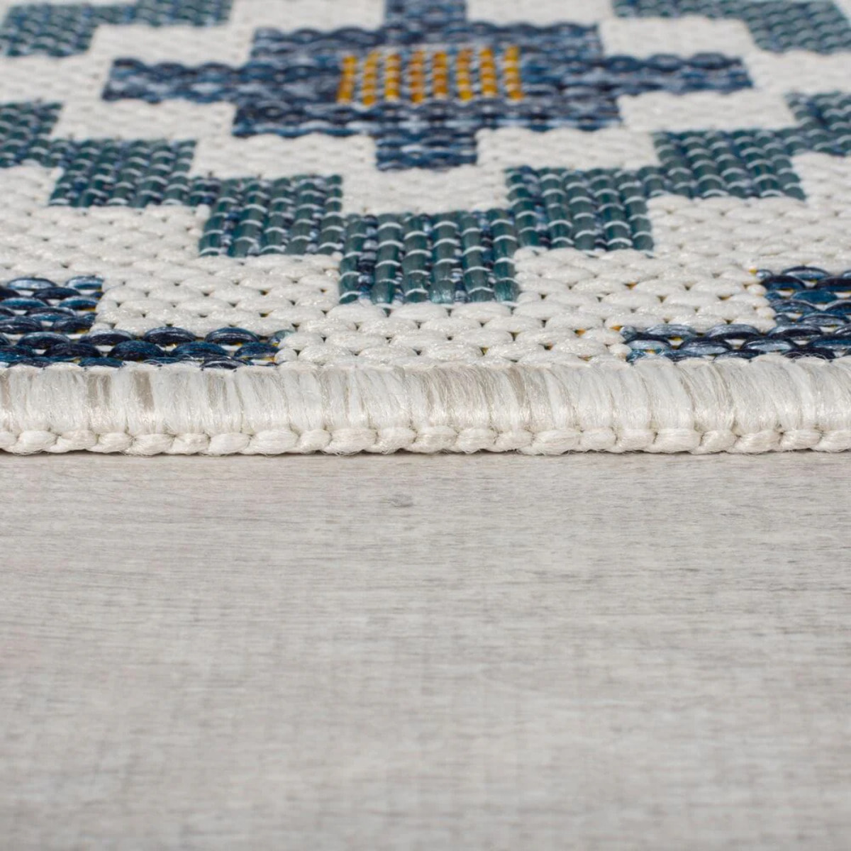 Tapis extérieur ZIA Bleu