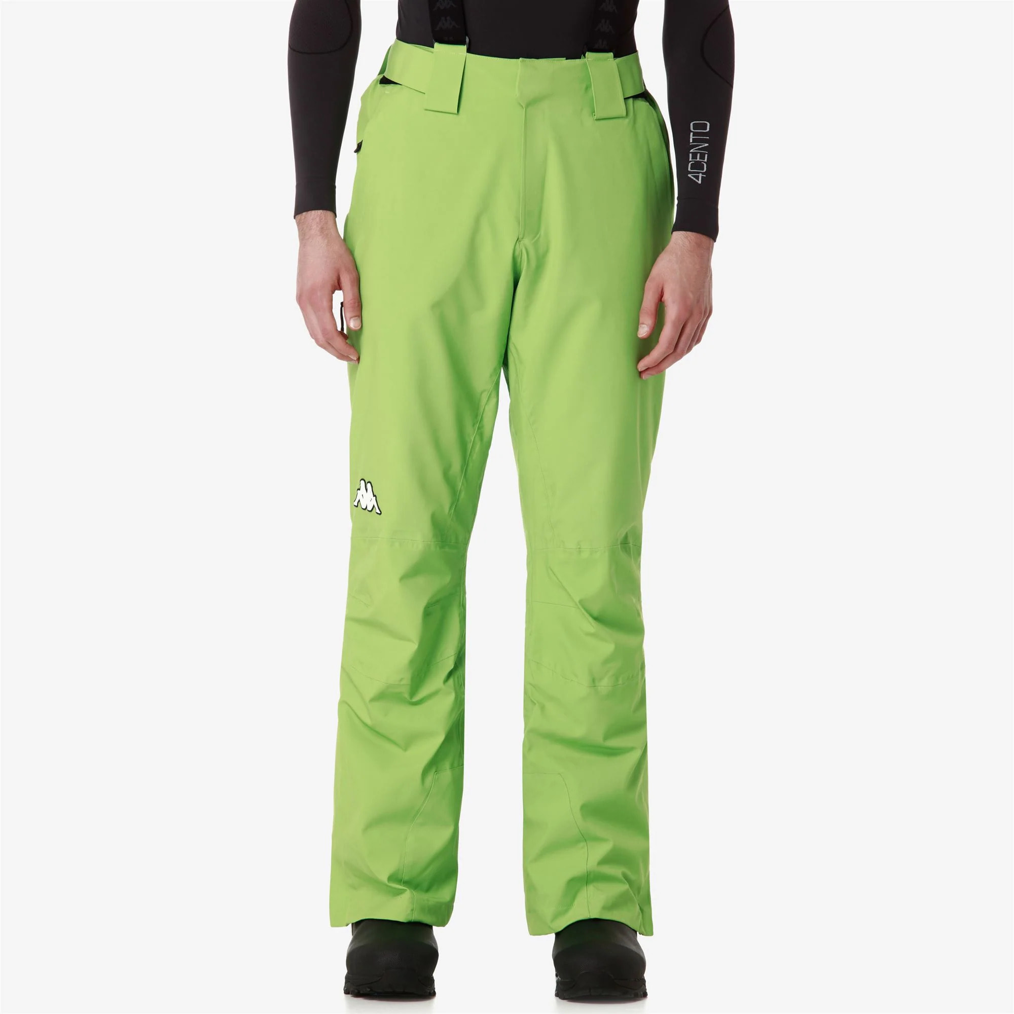 Kappa - Pantaloni Uomo Verde - 8Cento 864