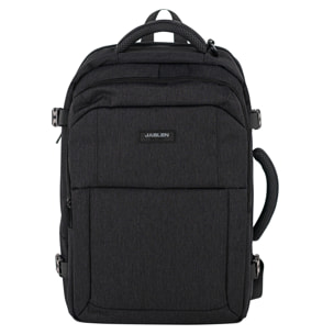 Mochila Viaje Cabina Jaslen Leeds Negro