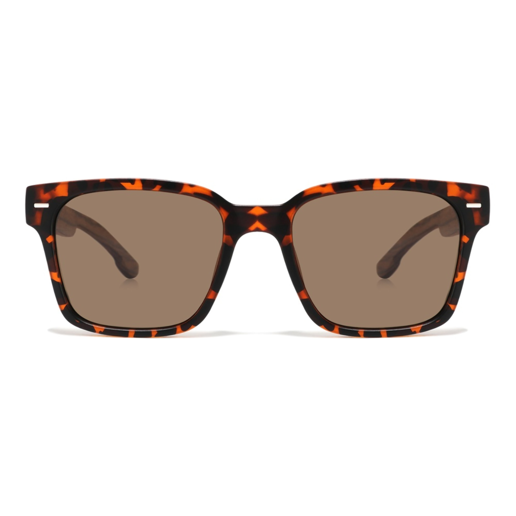 Gafas de Sol Feler 1601P-2 Polarizadas de Madera Unisex 52 mm