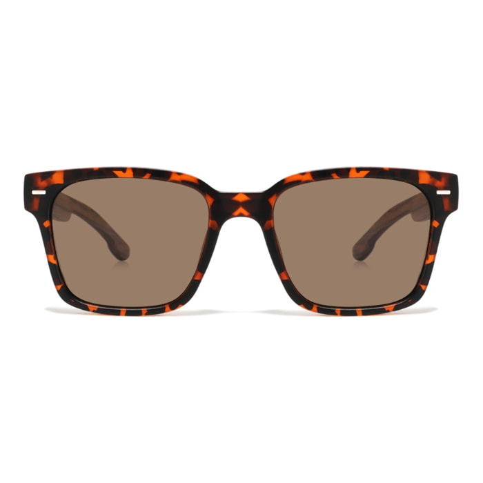 Gafas de Sol Feler 1601P-2 Polarizadas de Madera Unisex 52 mm