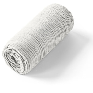 Drap Housse - Bonnet:30cm 100% gaze De Coton Blanc Pur