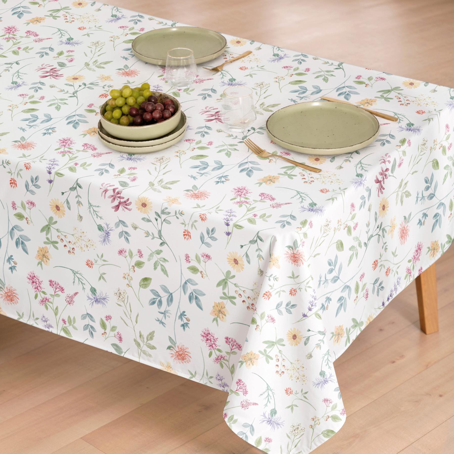 Nappe imprimée anti-taches ILMA MULTICOLOR
