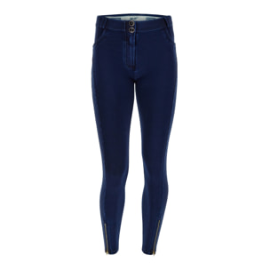 Jeggings push up WR.UP® vita alta 7/8 con zip sul fondo