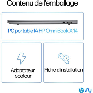 Ordinateur portable HP OmniBook X 14-fe0000nf Copilot+