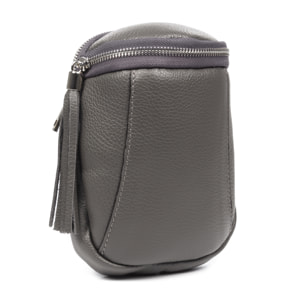 Agugliano bolso bandolera mujer. Piel auténtica Dollaro.