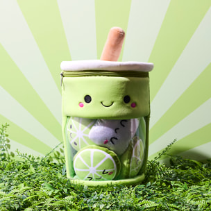 Peluche Bubble Tea Kawaii Citron