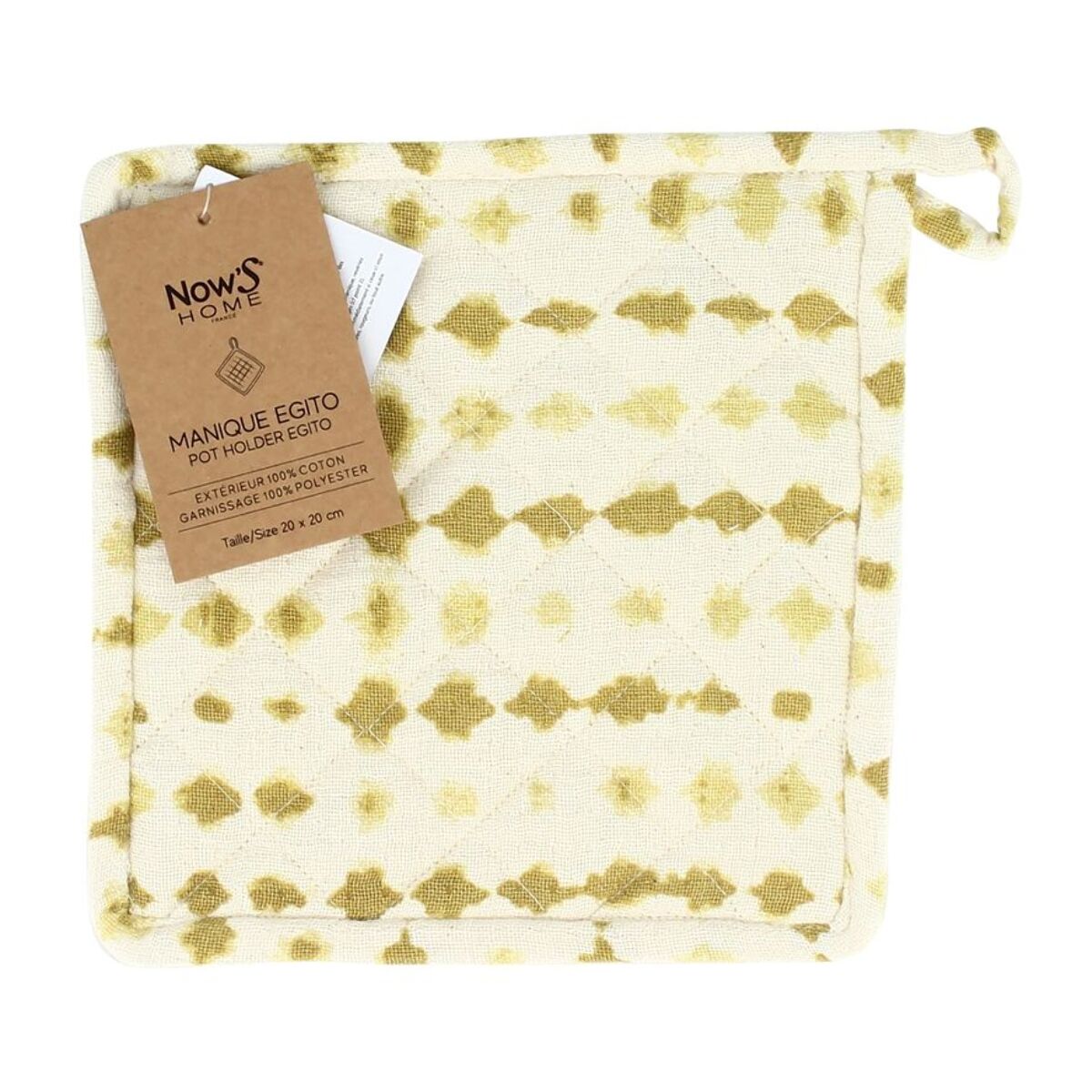 Set de 2 maniques jaune EGITO