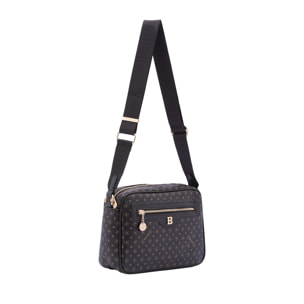 Borsa a tracolla da donna - Modello False - Ecopelle - 19.0 x 26.0 x 9.0 cm