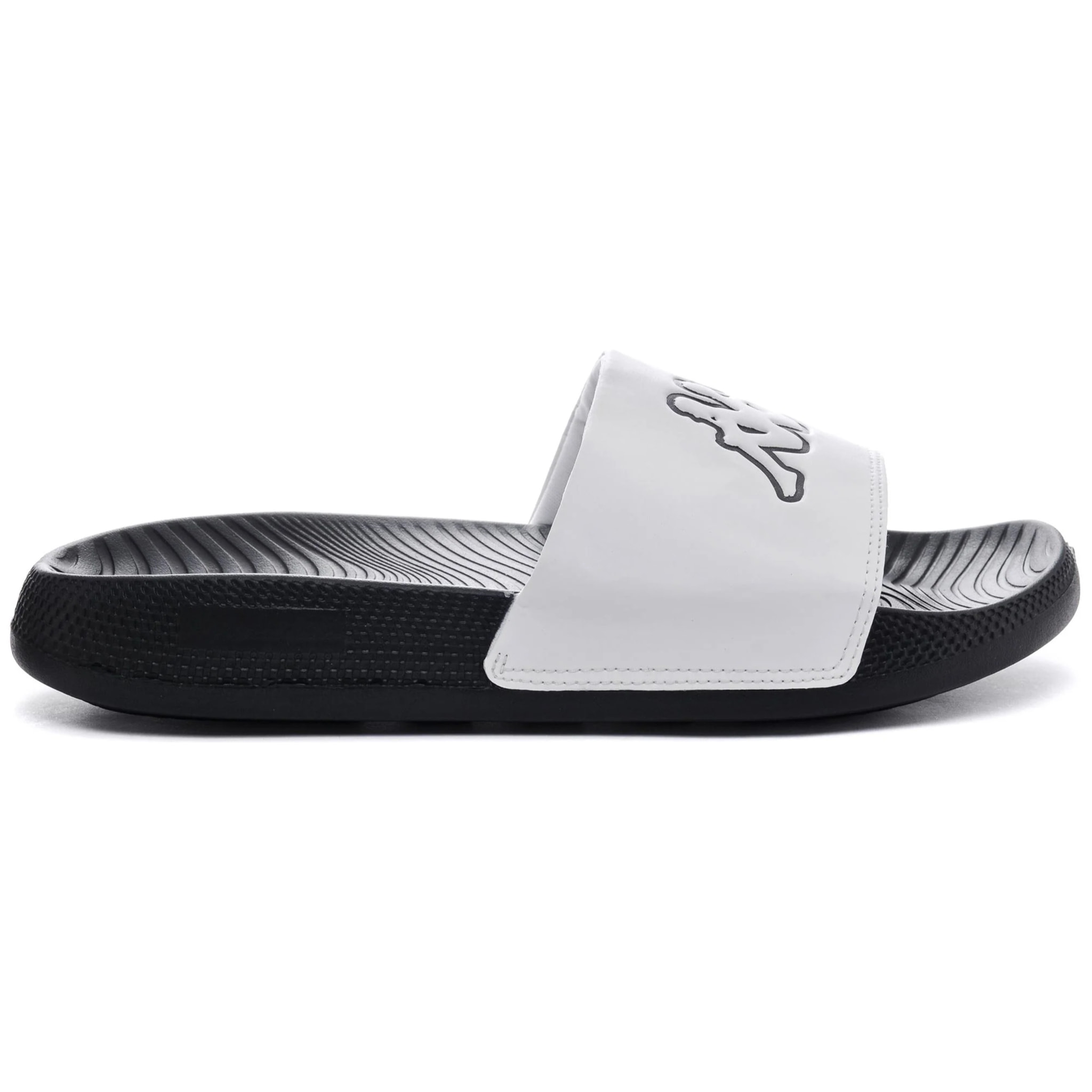 Kappa - Ciabatte Uomo Donna Bianco - Logo Steeve