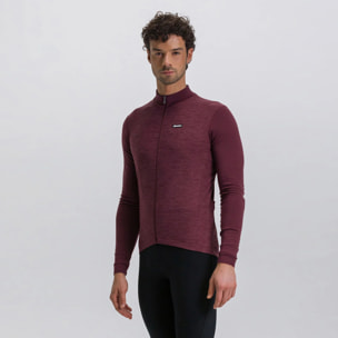 Pure Men's Long Sleeve Jersey - Bourgogne - Bourgogne