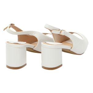 Decolletè spuntato - tacco 7,0 cm