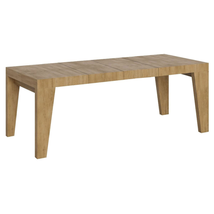 Table extensible 90x160/264 cm Naxy Premium Chêne Nature