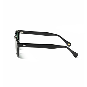 Gafas de sol OCEAN HAMPTON - Negro brillante / Ahumada