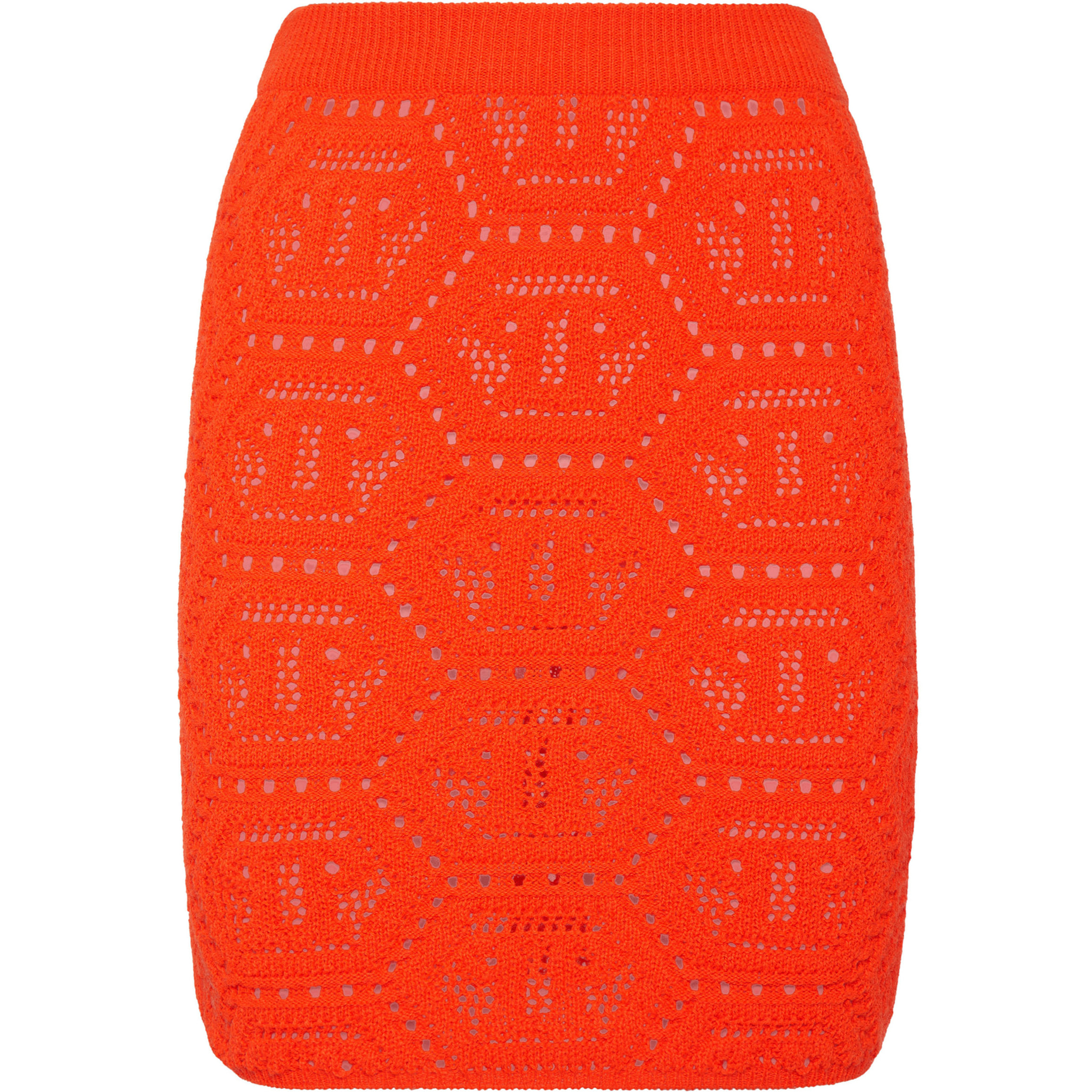 PHILIPP PLEIN Falda corta de punto MONOGRAM