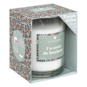 Bougie parfumée avec bijou Mily fruits exotiques 220g