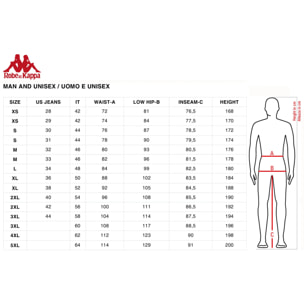 Pantaloni Robe di Kappa Uomo Robe Giovani Aurion Blu