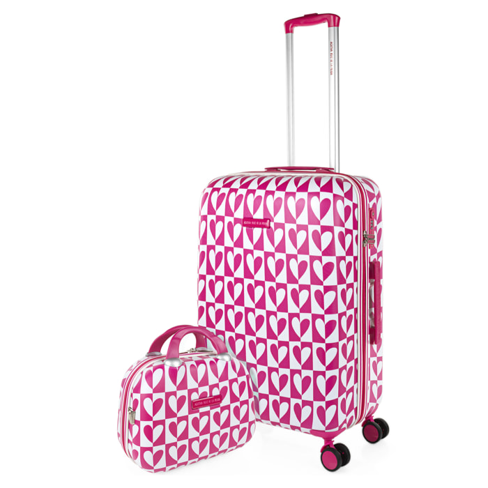 Maleta Pc Mediana Agatha Ruiz De La Prada Mirror Fucsia