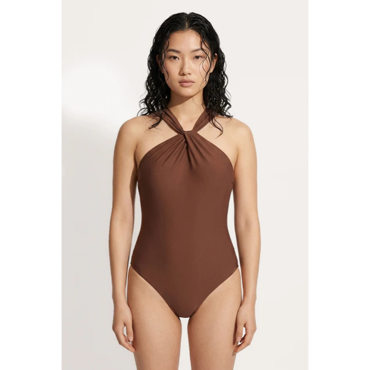 Costume da donna modellante Marrone