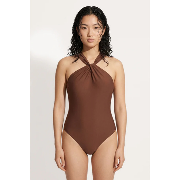 Costume da donna modellante Marrone