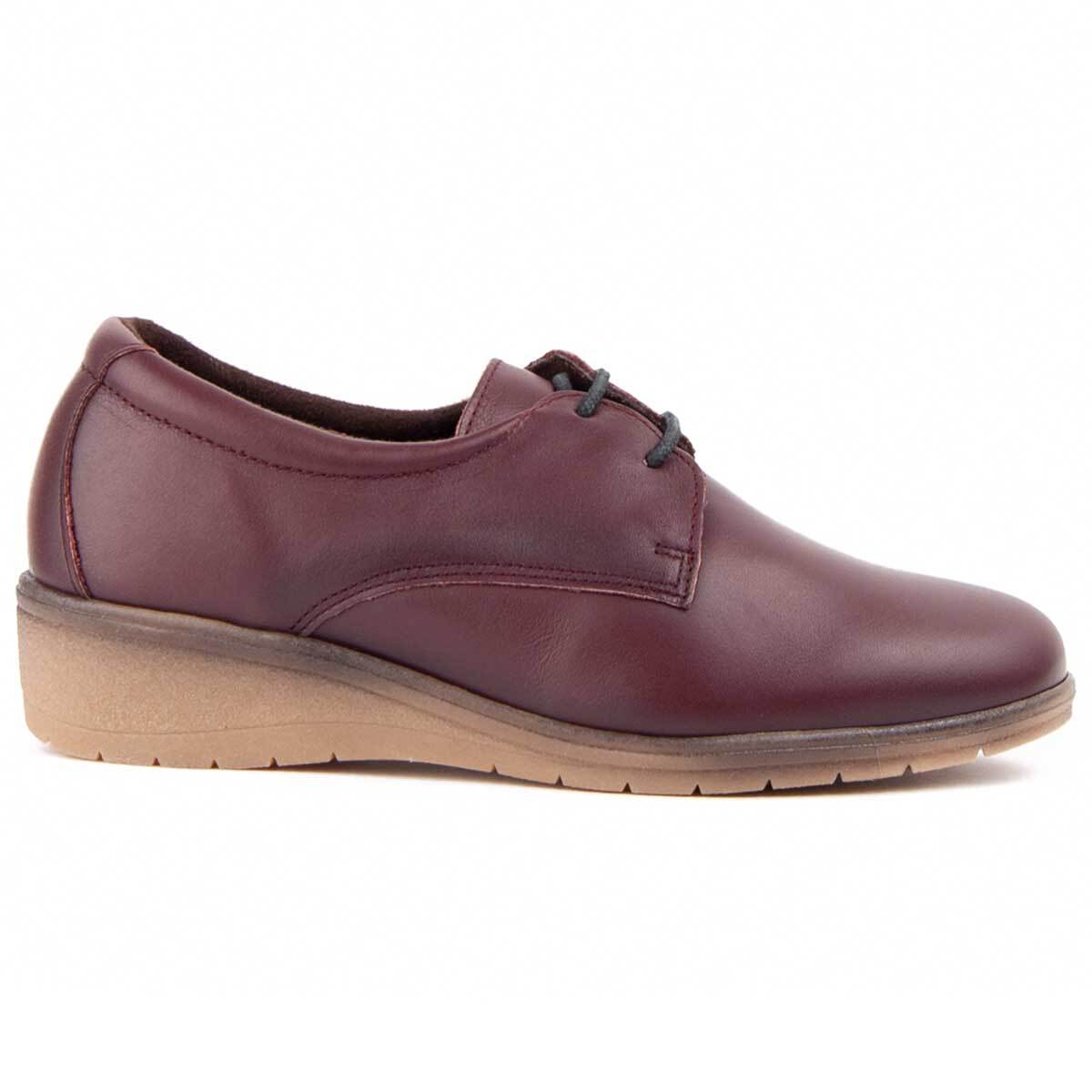 Oxford De Cuña - Burdeos - Altura: 4 Cm