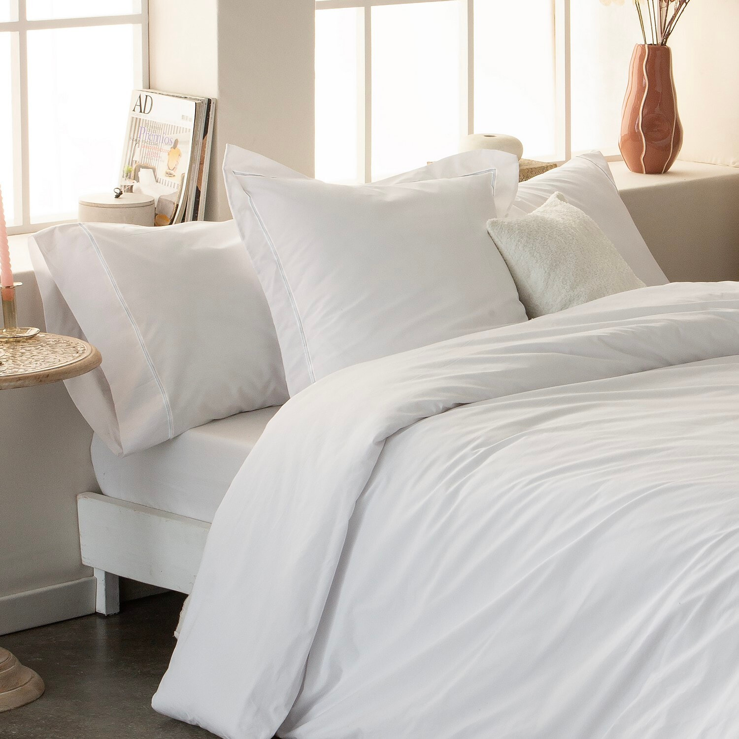 Funda de almohada ito blanco