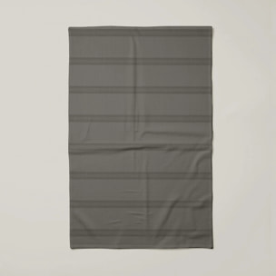 Lot de 2 torchons de cuisine 100% coton Nua Marron foncÃ©