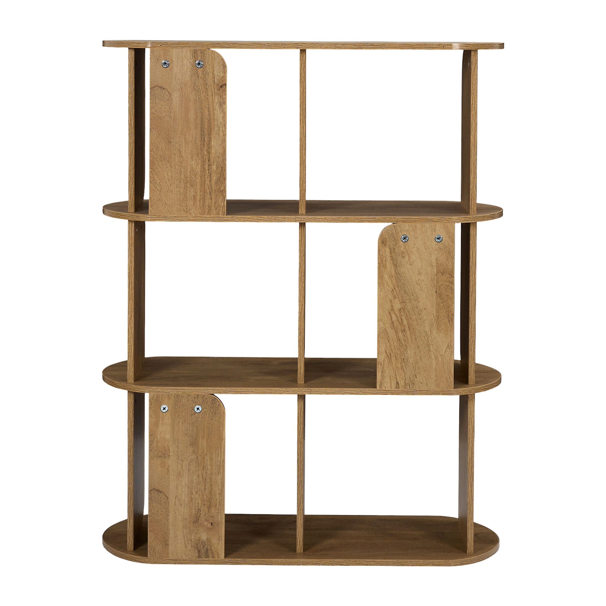 Étagère - HOME DECO FACTORY - Heritage - Modulable - 6 Cases - Marron