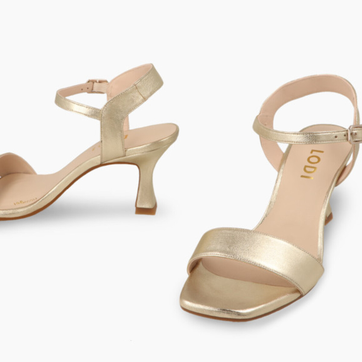 SANDALIAS DORADAS LALI-X