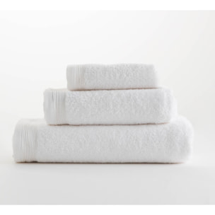 Set de 3 serviettes en coton 450 gr/m2 couleur Blanc