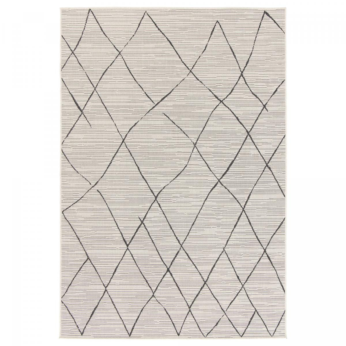 Tapis extérieur tissé kilim rectangle RULE